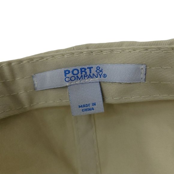 Jeld Wen Khaki Beige Cotton Tuck Strap Cap Trucker Baseball Hat Windows Doors - Picture 12 of 12